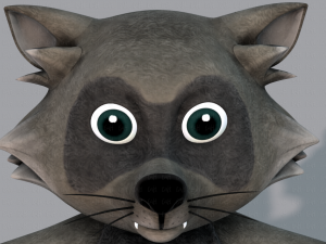 raccoon v01 3D Model