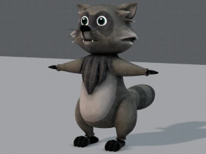 raccoon v01 3D Model