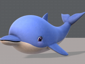 dolphin v01 3D Model