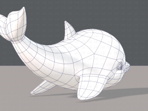dolphin v01 3D Model