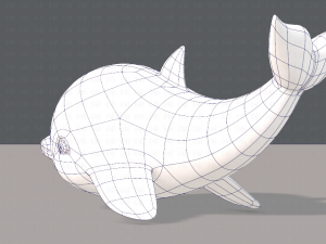dolphin v01 3D Model
