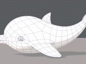 dolphin v01 3D Model