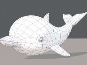 dolphin v01 3D Model