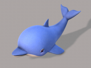 dolphin v01 3D Model