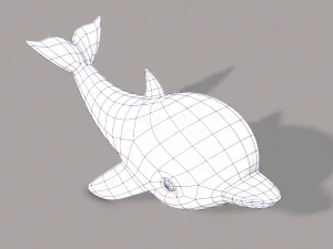 golfinho v01 Modelo 3D