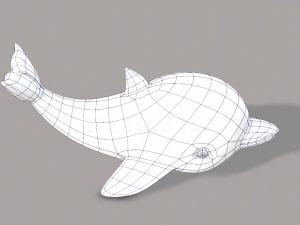golfinho v01 Modelo 3D