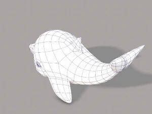 golfinho v01 Modelo 3D