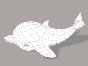 dolphin v01 3D Model