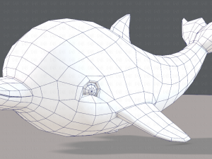 dolphin v01 3D Model