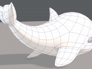 dolphin v01 3D Model