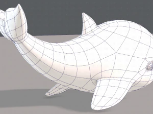 golfinho v01 Modelo 3D