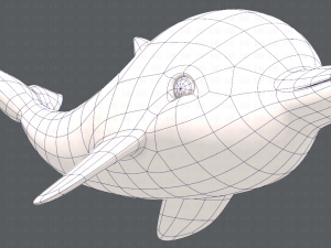 dolphin v01 3D Model