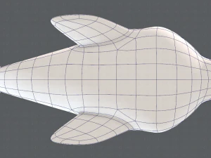 golfinho v01 Modelo 3D