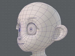 base mesh girl characterv12 3Dモデル