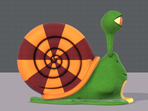 snail v01 3D मॉडल