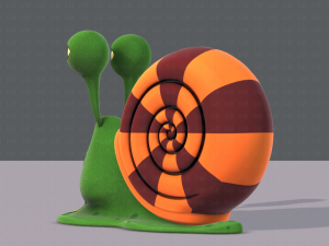 snail v01 3D मॉडल