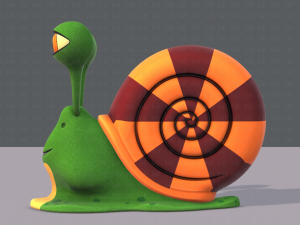 snail v01 3D मॉडल