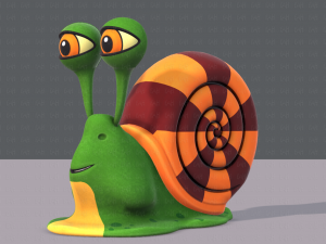 snail v01 3D मॉडल