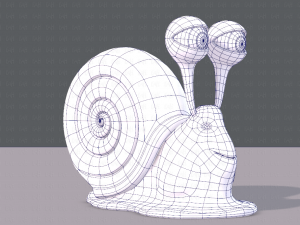 snail v01 3D मॉडल