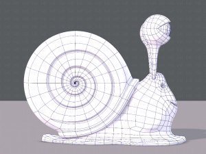 snail v01 3D मॉडल