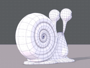 snail v01 3D मॉडल