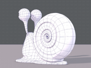 snail v01 3D मॉडल