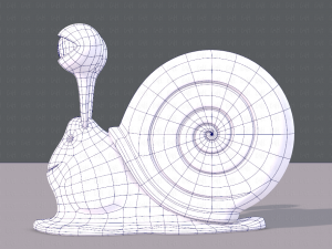 snail v01 3D मॉडल