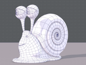 snail v01 3D मॉडल