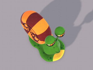 snail v01 3D मॉडल