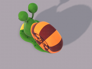 snail v01 3D मॉडल