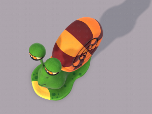 snail v01 3D मॉडल
