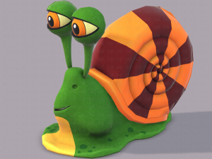 snail v01 3D मॉडल