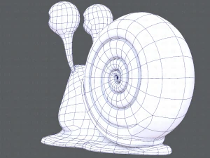 snail v01 3D Model