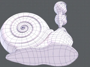 snail v01 3D Model
