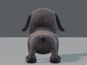 dog base cartoonv06 3D Model