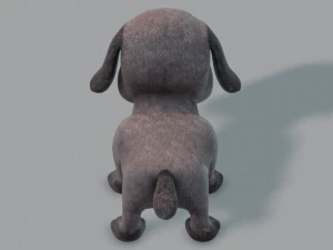 dog base cartoonv06 3D Model