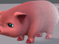 Pig cartoon V03 3D Model