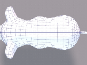 pig cartoon v03 3D Модель
