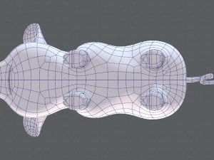 pig cartoon v03 3D Model