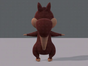 scoiattolo v02 Modello 3D