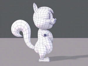 scoiattolo v02 Modello 3D
