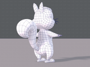 squirrel v02 3D 모델