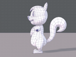 squirrel v02 3D 모델