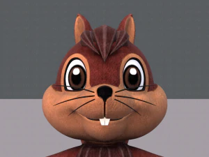 scoiattolo v02 Modello 3D