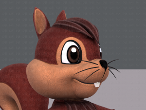 squirrel v02 3D 모델