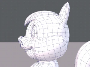 scoiattolo v02 Modello 3D