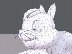scoiattolo v02 Modello 3D