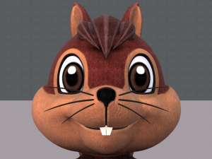 squirrel v02 3D 모델