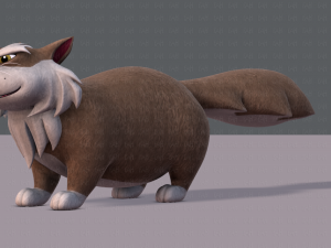 cat cartoon v04 3D-Modell