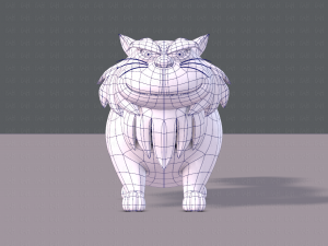 cat cartoon v04 3D-Modell